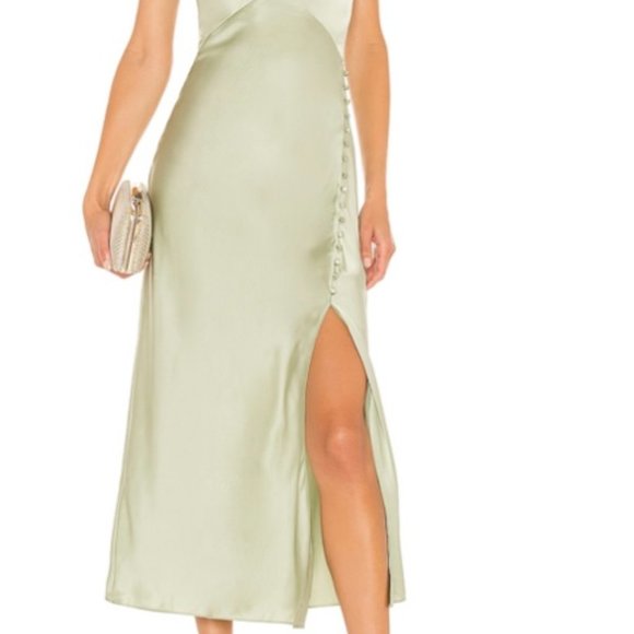 NICHOLAS Aline Pistachio Dress - Picture 2 of 3